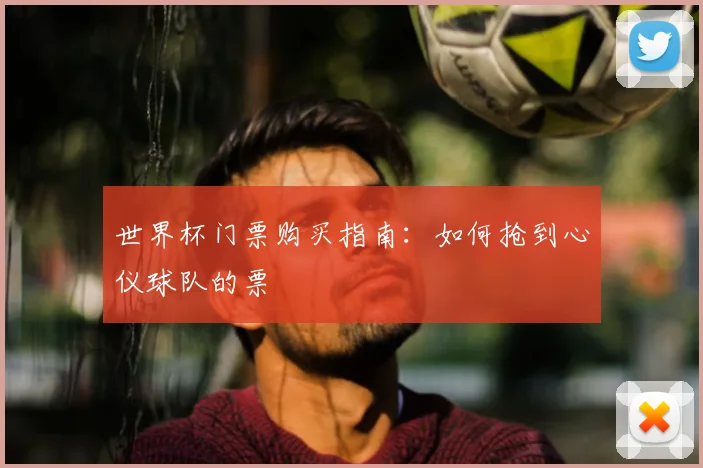 世界杯门票购买指南:如何抢到心仪球队的票